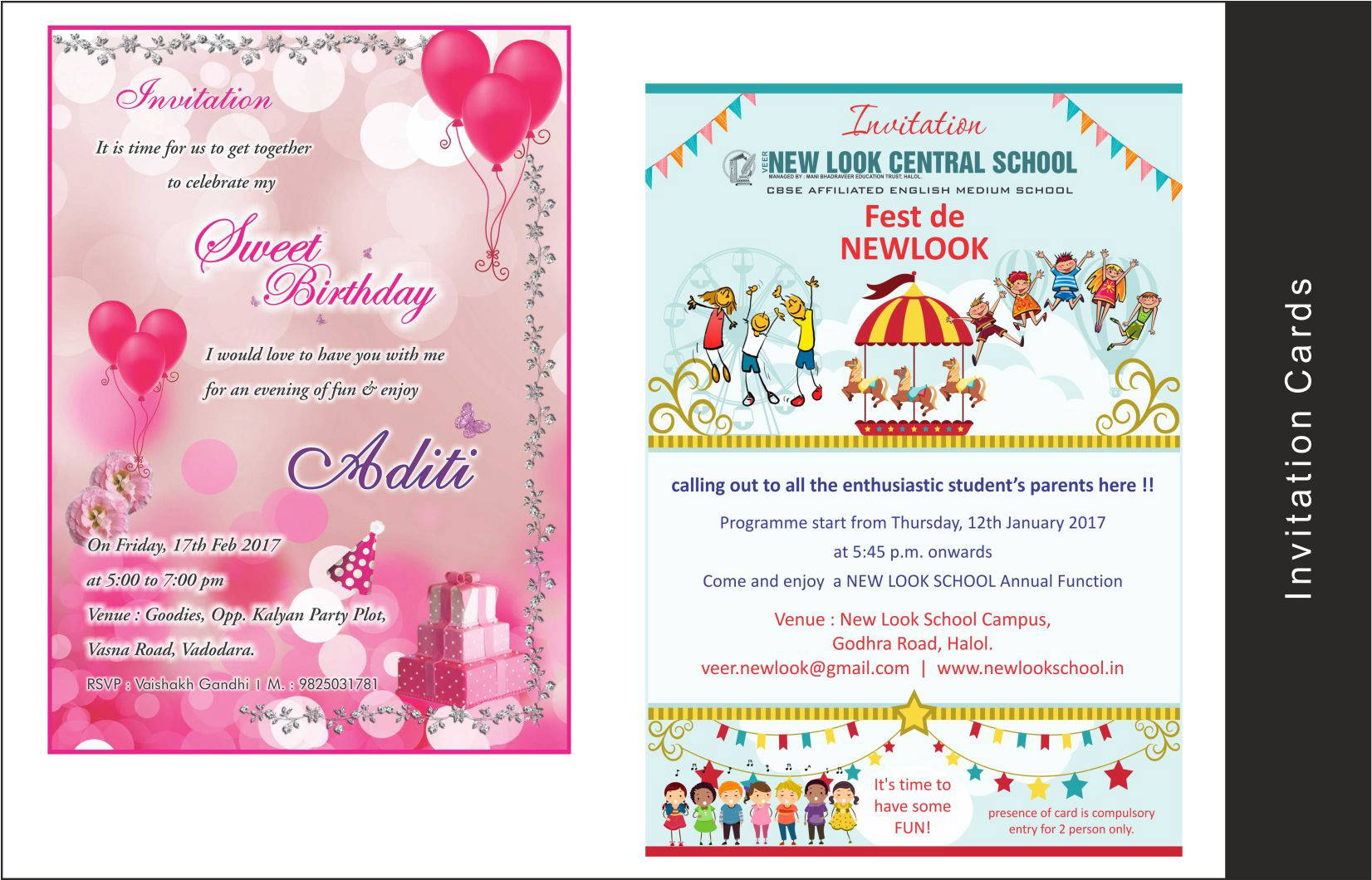 Invitation Card Designing