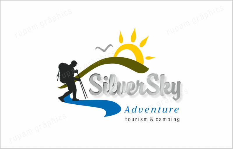 adventure travel logo designing