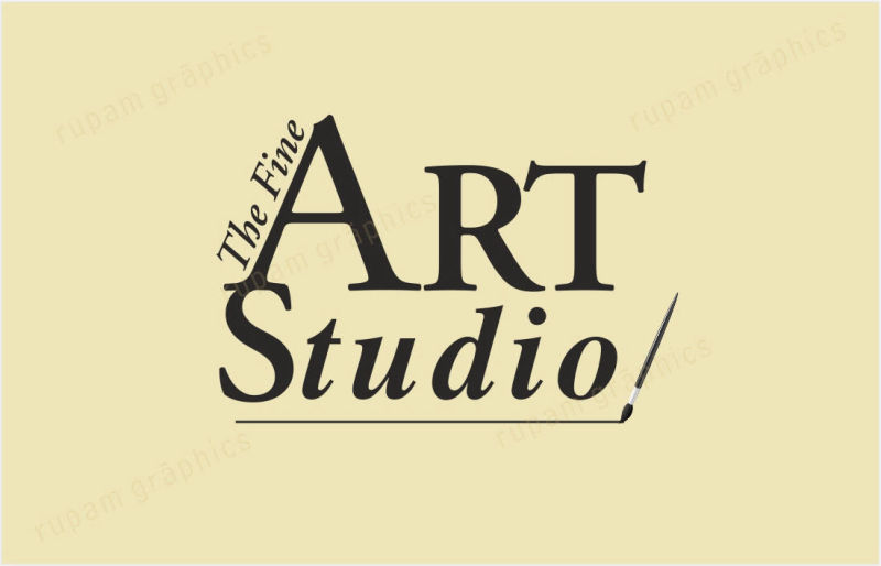 Fine Art Classes Logo Designing