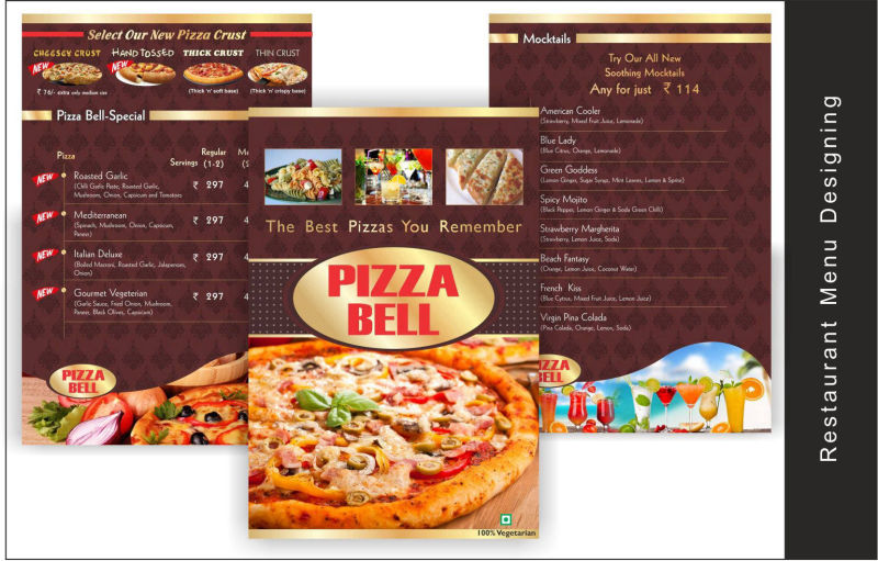 Restaurant Menu Designing